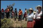 Marcha de Movimientos Sociales, campesinos, obreros, a Santa Cruz en defensa de la democracia, Bolivia septiembre 2008